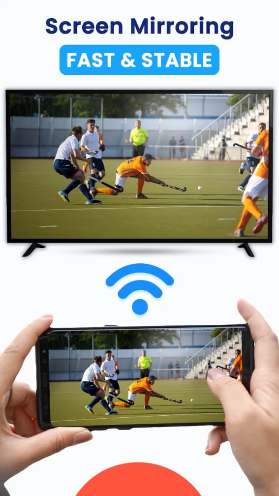 Screen mirroring in action